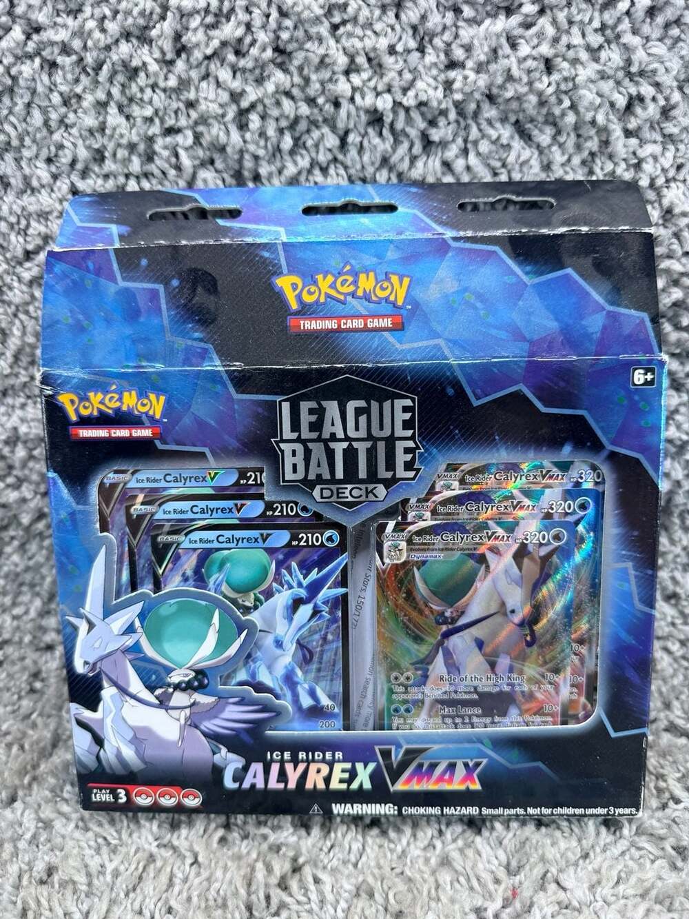 Pokémon TCG: Ice Rider Calyrex VMAX League Battle Deck